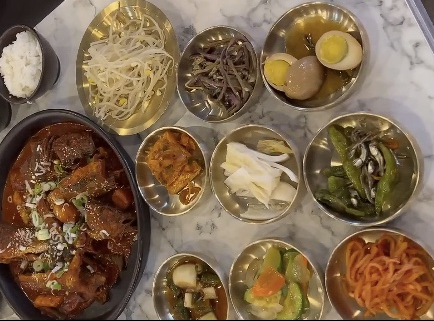 충남아산 남다른코다리갈비탕 코다리찜유일