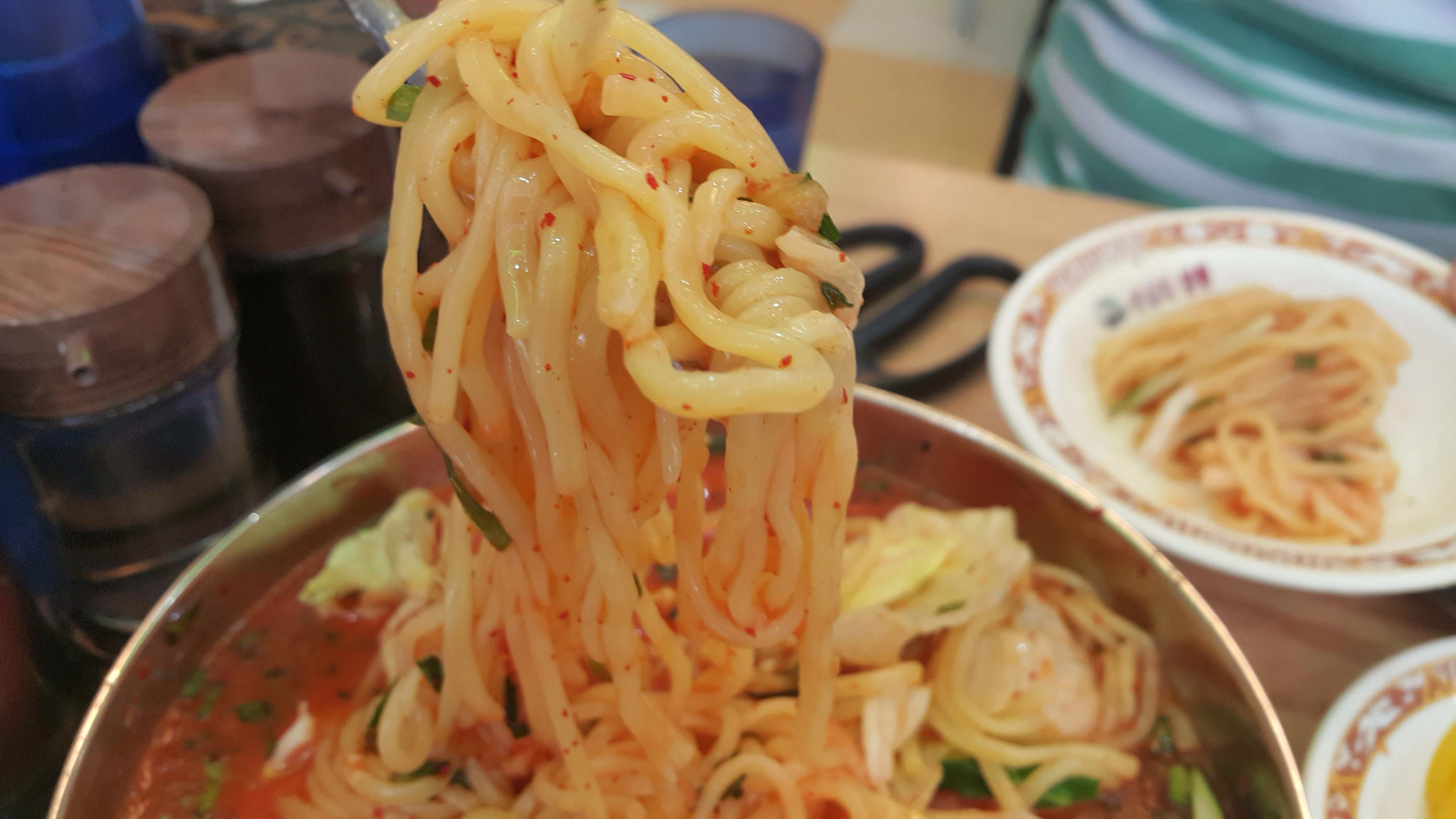 냉칼국수