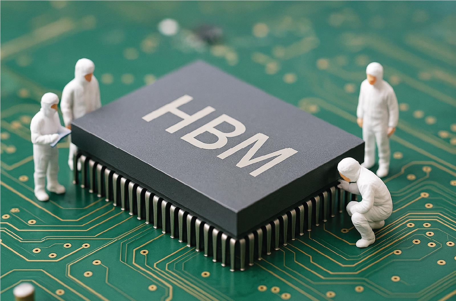 HBM(고대역폭 메모리) 이미지