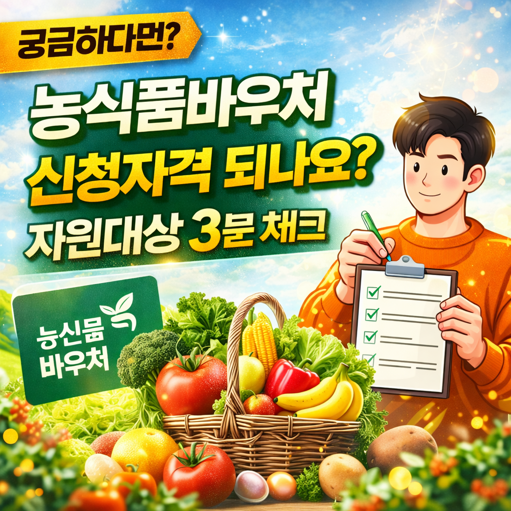 농식품바우처 지금 바로 신청하러 가기