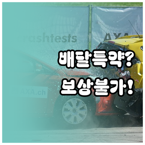 오토바이 보험, 배달 특약 없으면 사..