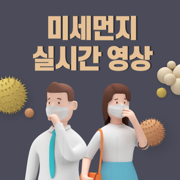 전국 미세먼지 영상, 농도