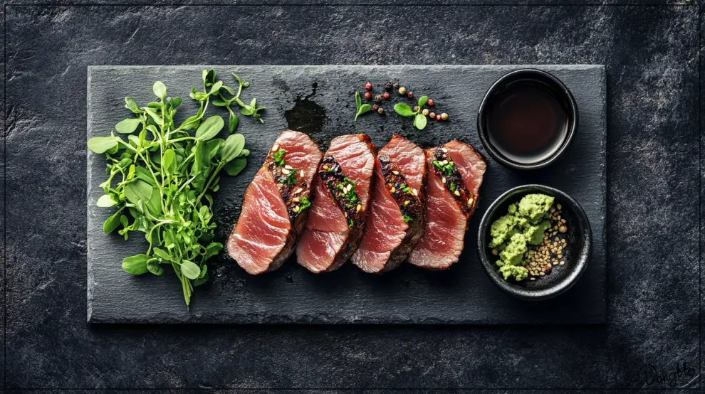 이명에-좋은-음식인-참치를-요리한-상세-사진