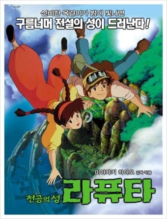 천공의 성 라퓨타의 영화포스터