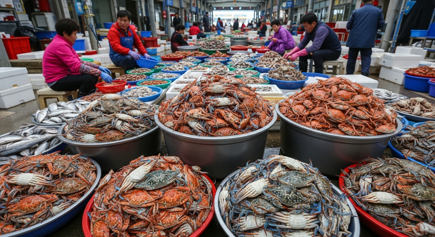 8월 제철음식 꽃게