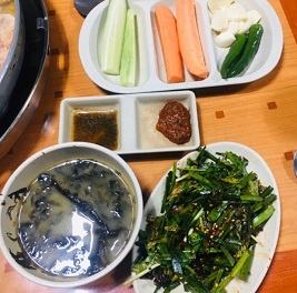 반찬들