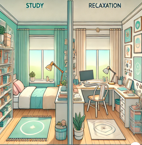 청소년 방 공간 분리 노하우