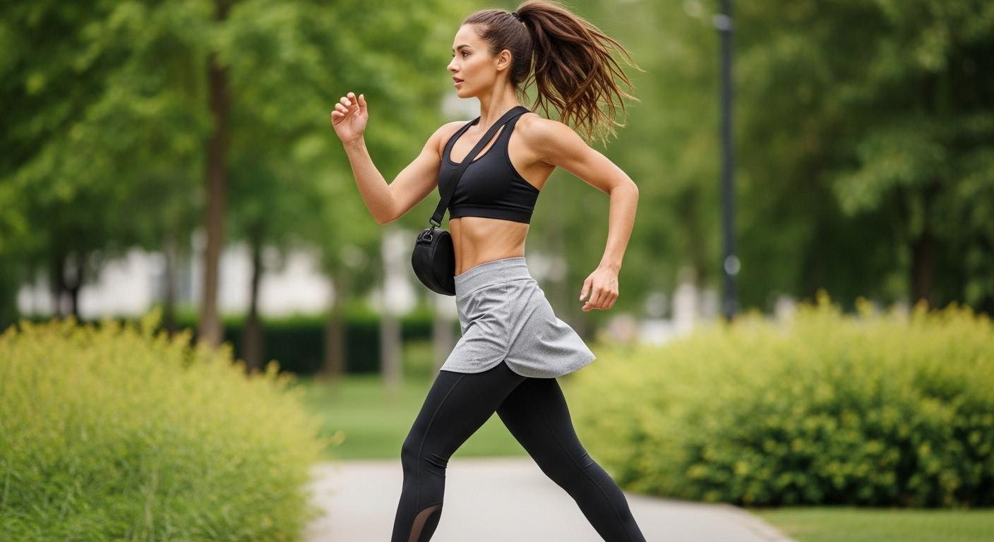 레깅스 치마 운동복