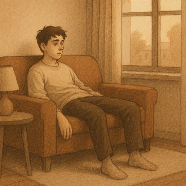 무기력증에 관한 일러스트 이미지