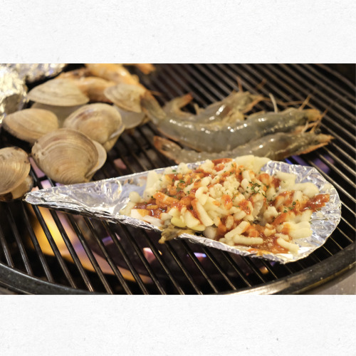 대합 조개찜 플레이팅