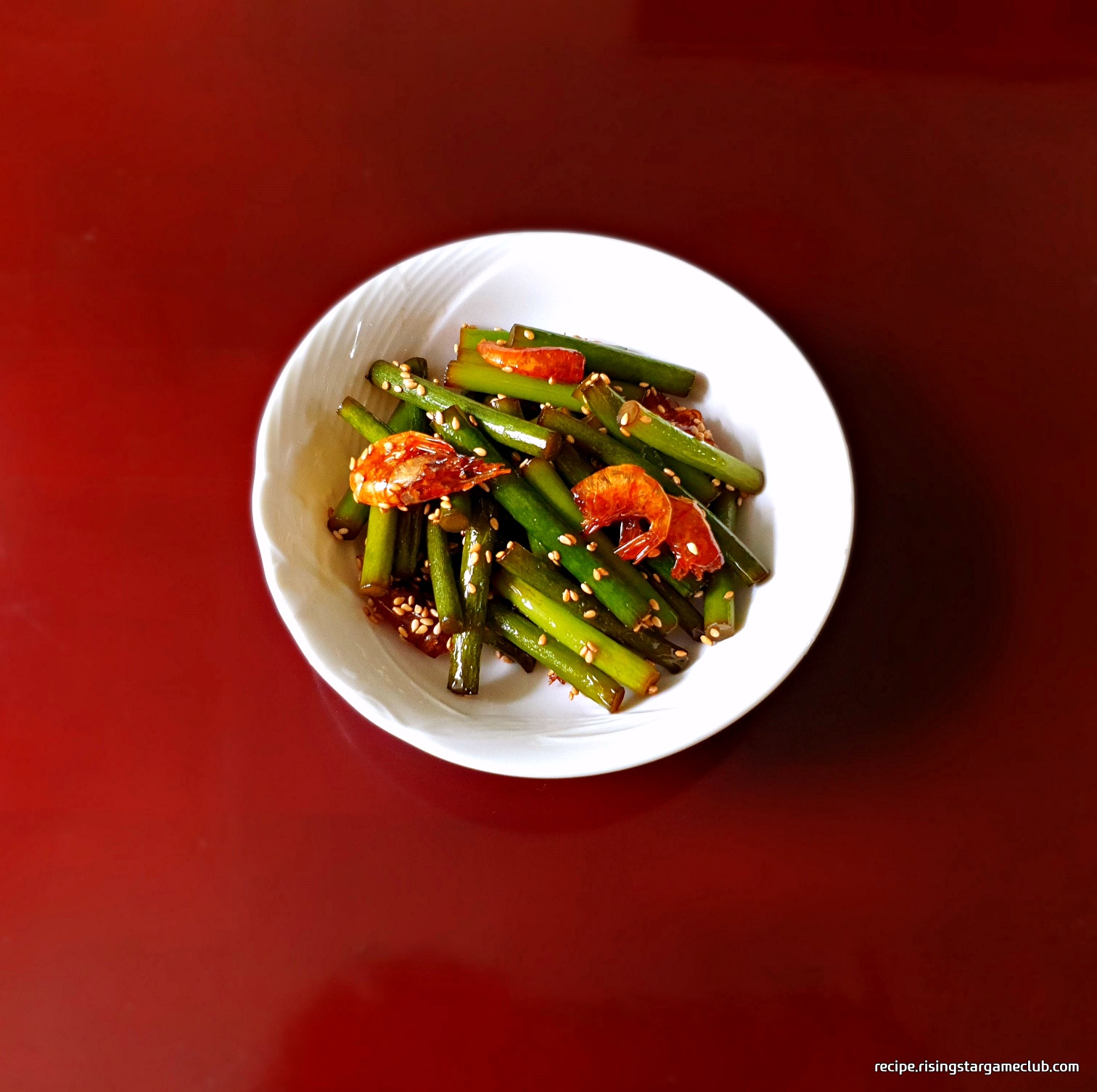 맛있는 마늘종 새우 볶음 맛보기