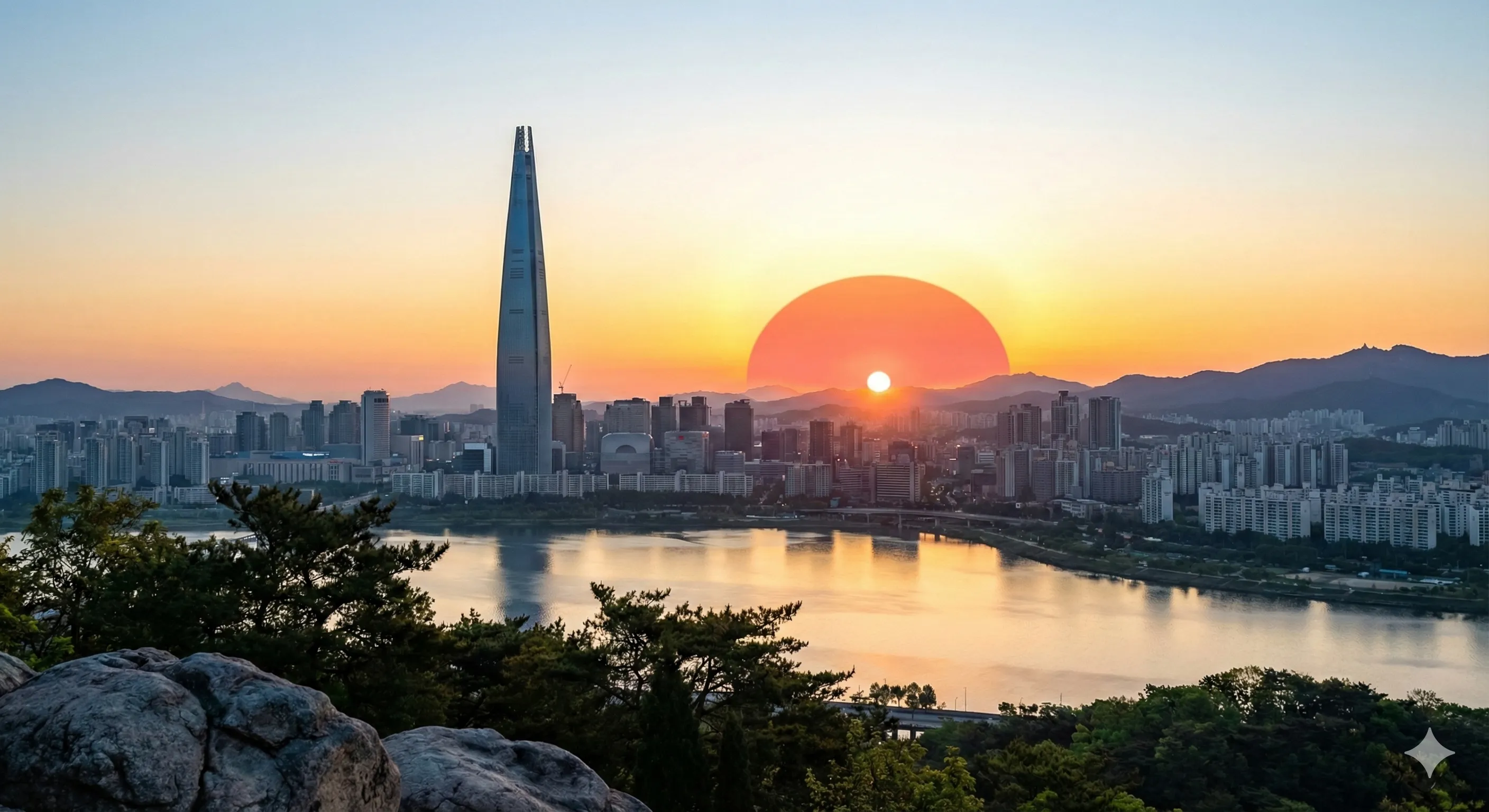 서울 아차산 : 지하철 타고 가는 일출 명소