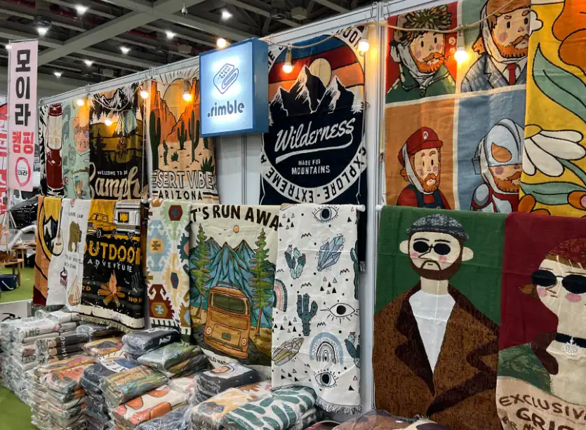 캠핑 용품 사진