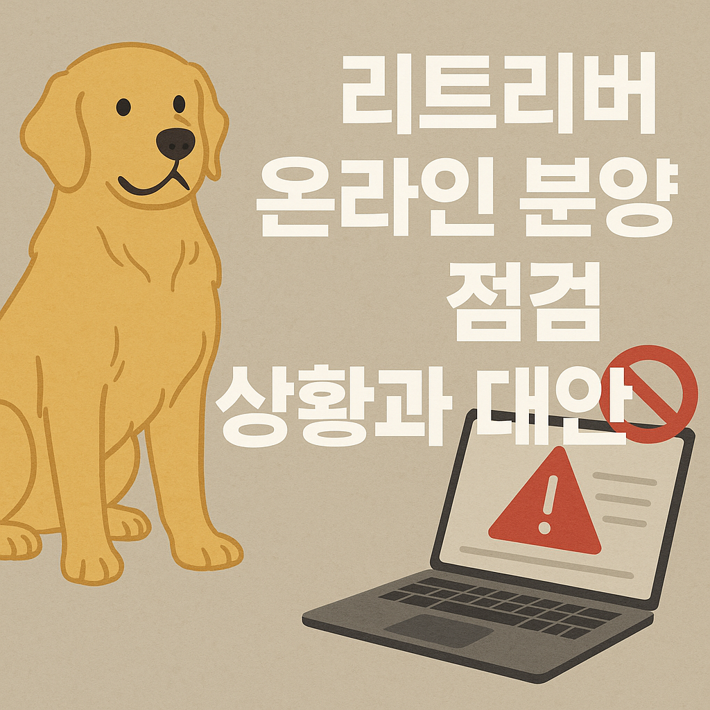 리트리버 온라인 분양 플랫폼