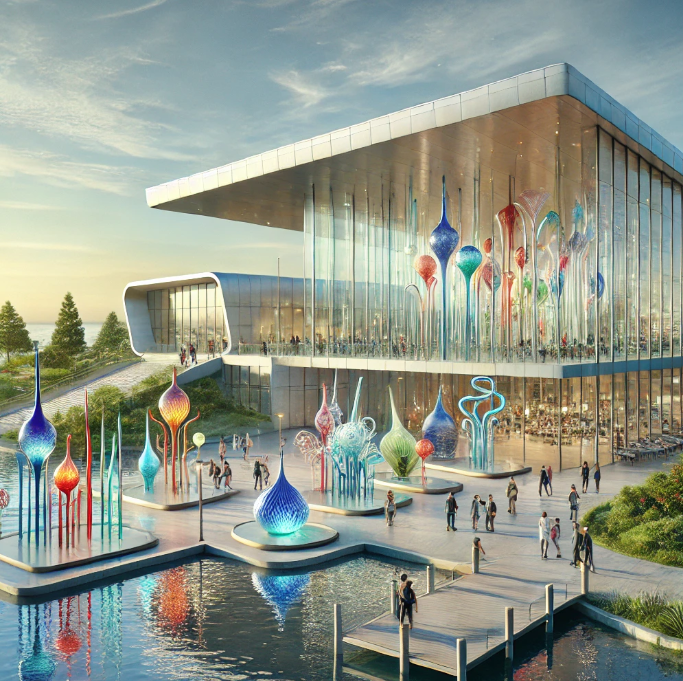 안산 유리섬 박물관 사진