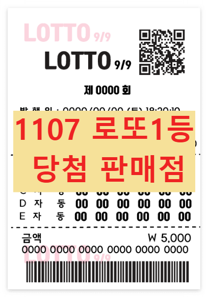 로또 1등 당첨지역