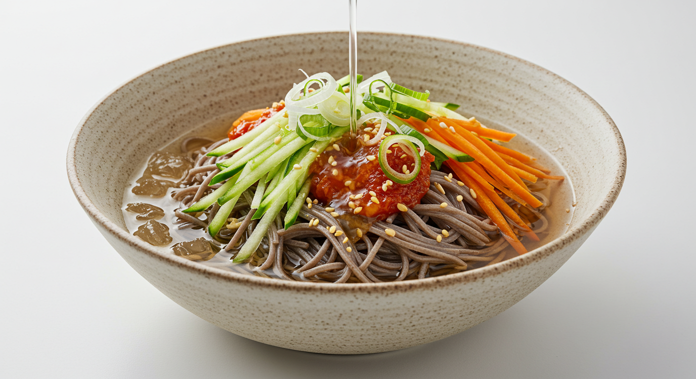 냉메밀국수