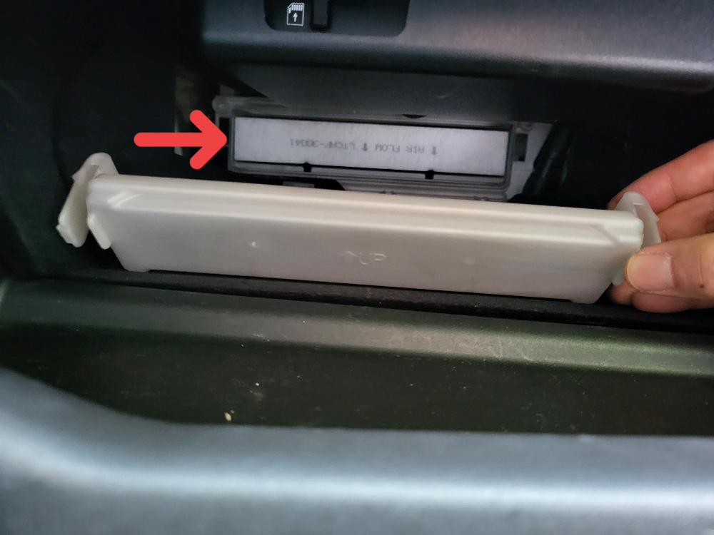 ES300h 실내 에어컨 필터 교체하기