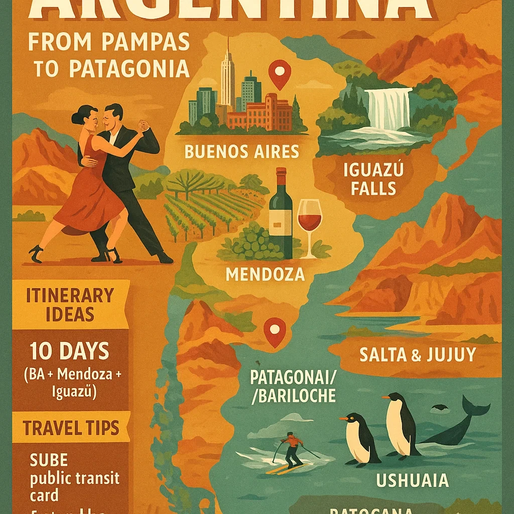 아르헨티나 지도