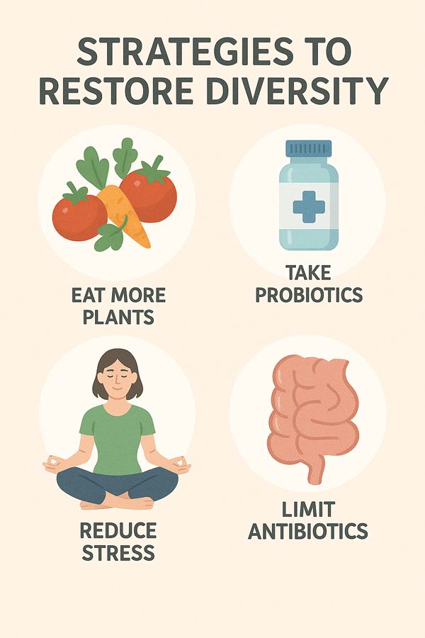 장내 미생물 &lsquo;다양성 부족&rsquo;을 회복하는 실천 전략