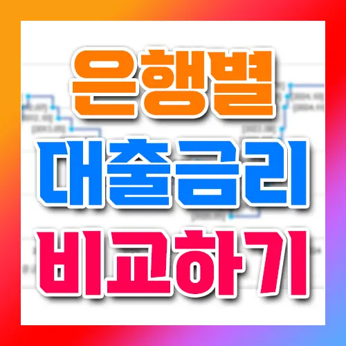 은행별 대출금리 비교하는 방법