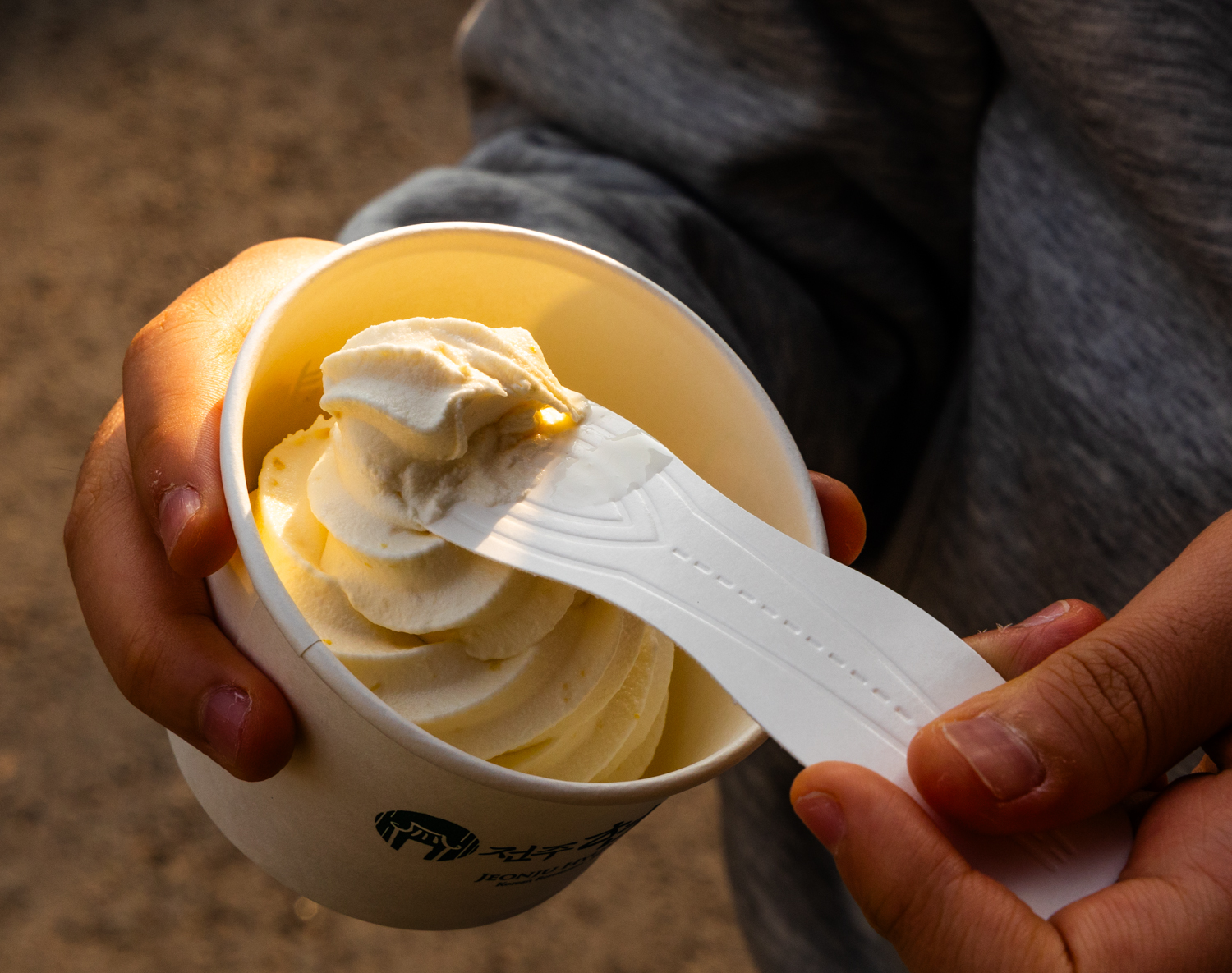 전주 현대옥 콩나물국밥 콩나물아이스크림