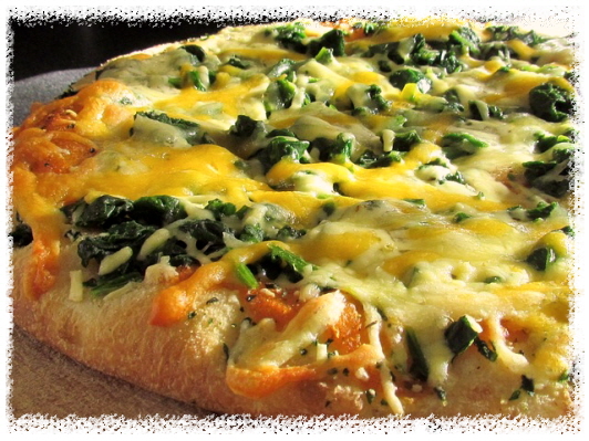 시금치피자-단백질채소-근육