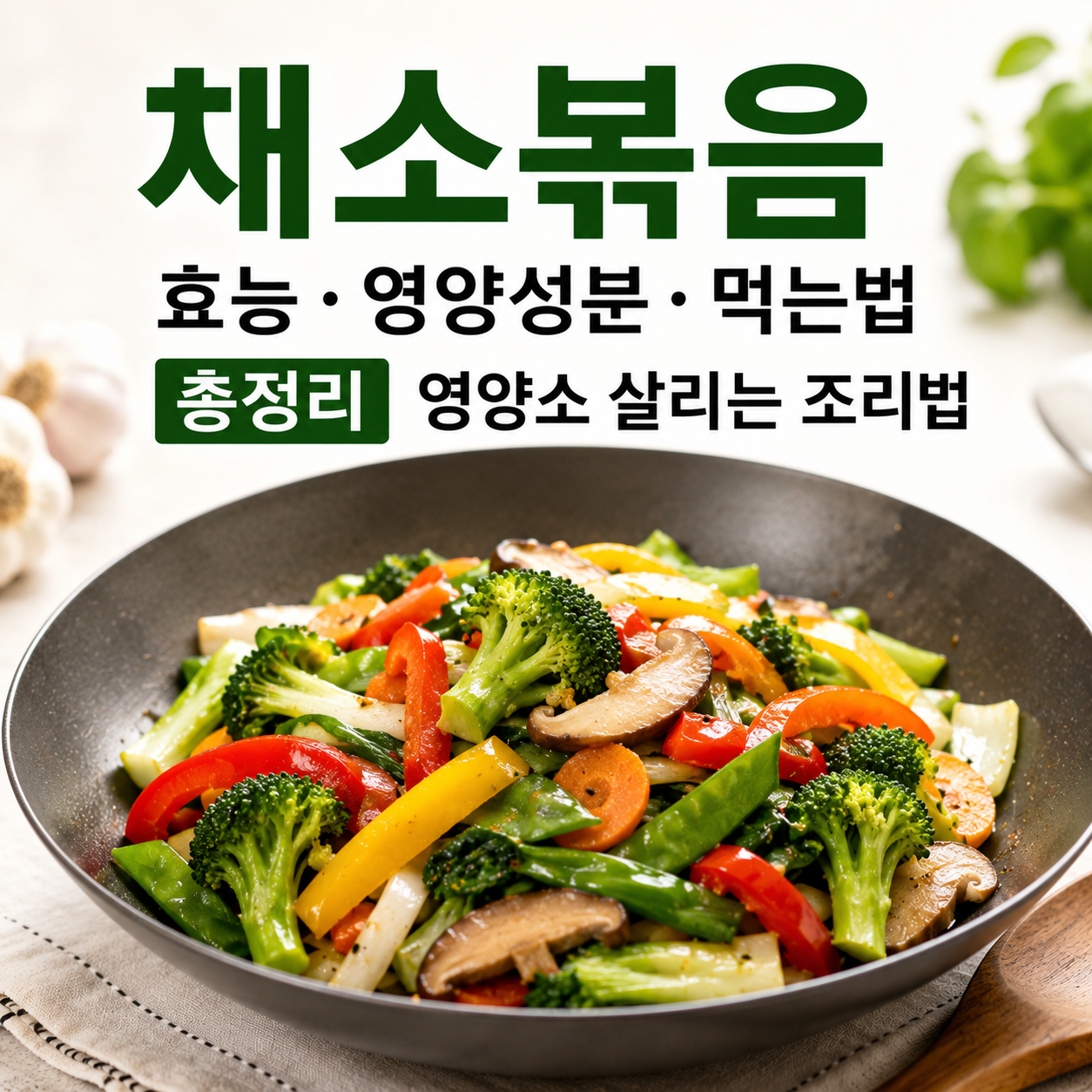 채소볶음 효능