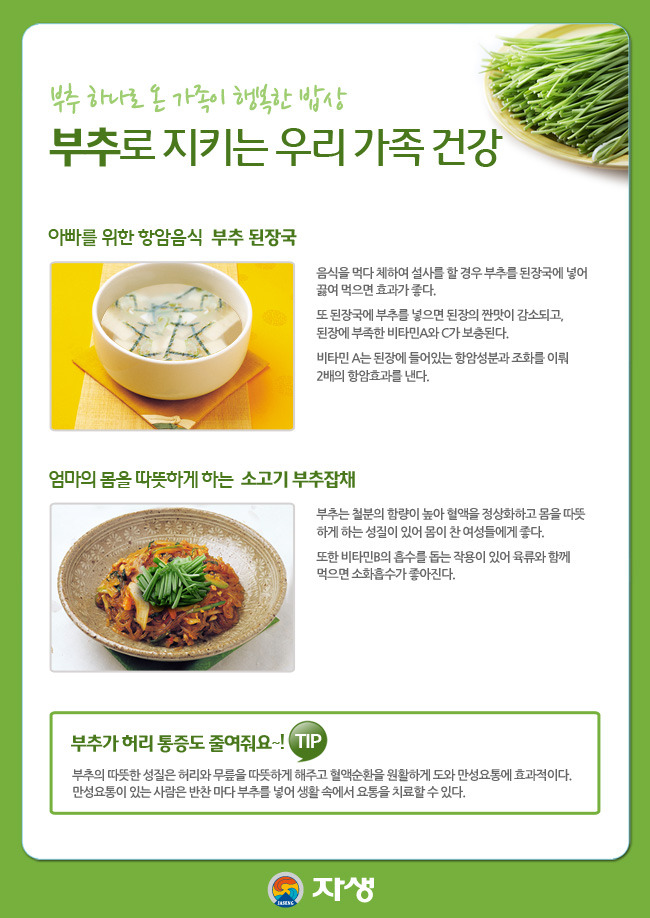 부추요리법