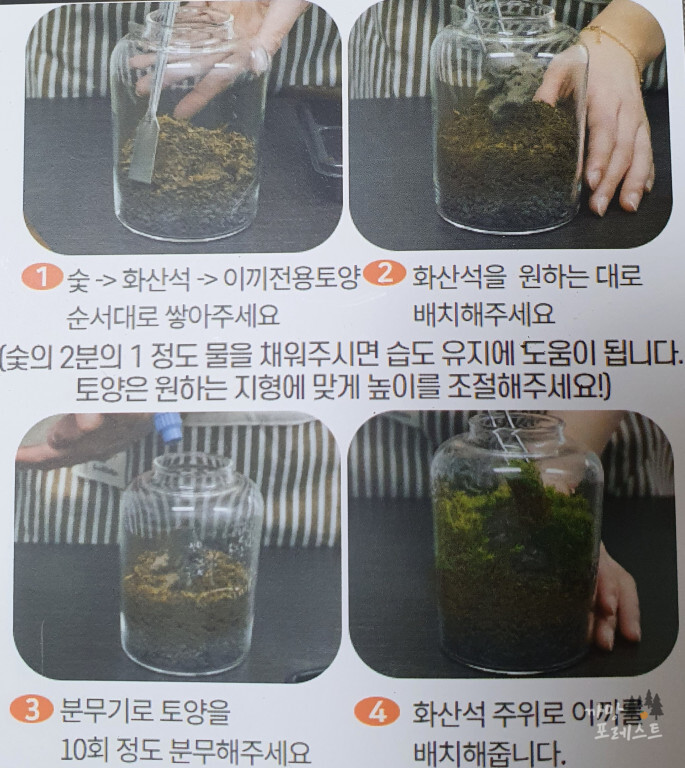 테라리움 만드는 방법