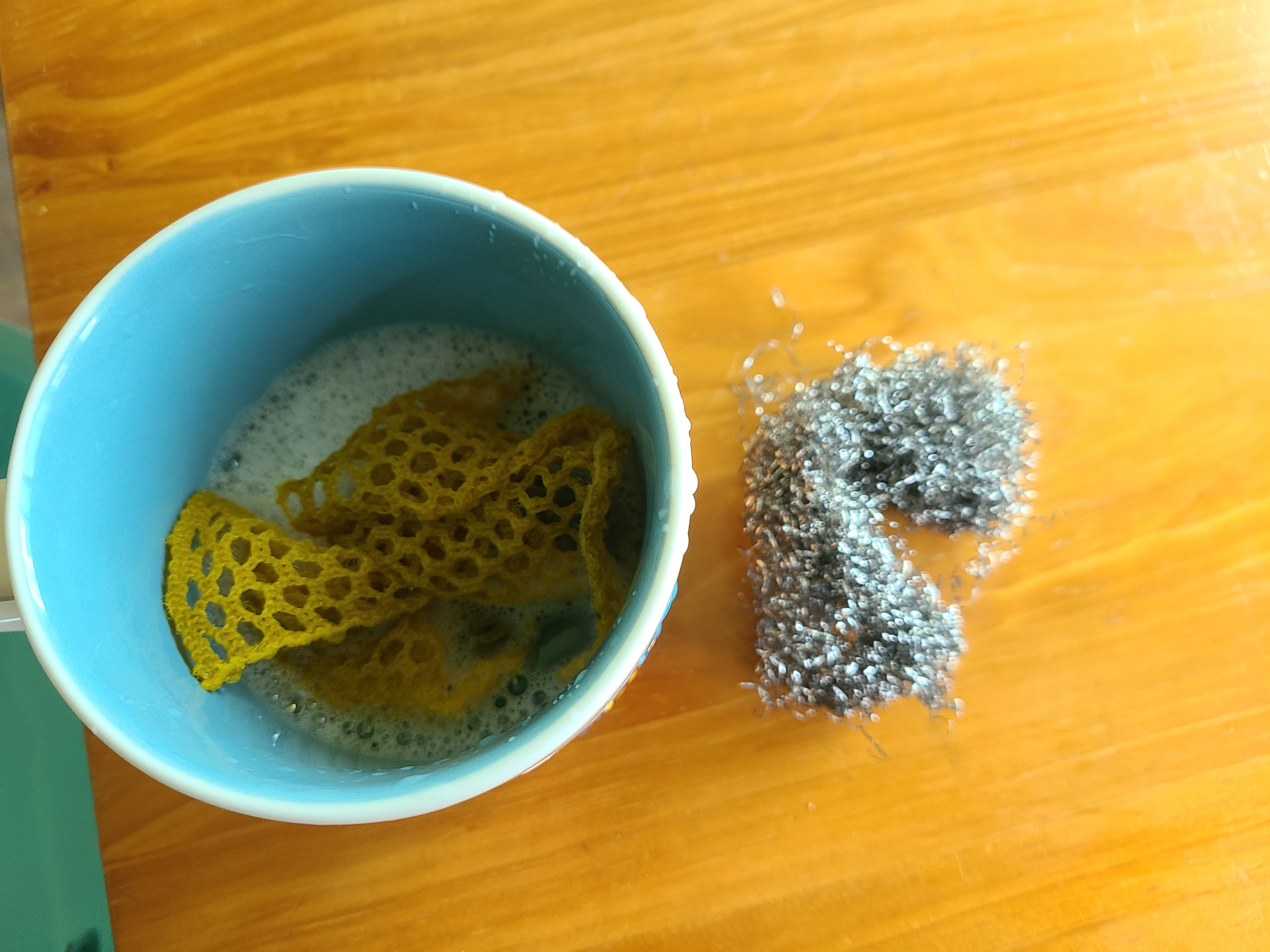 원목식탁 얼룩제거 준비물