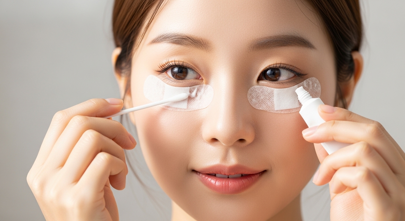 쌍꺼풀실밥, 실밥제거시기, 쌍수회복