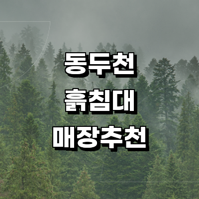 동두천시 흙침대