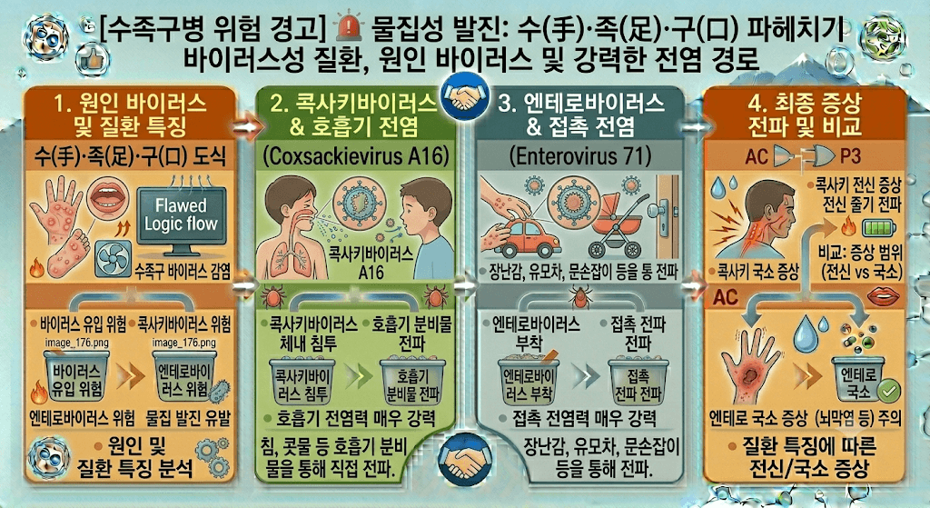 수족구병의 원인 및 특징