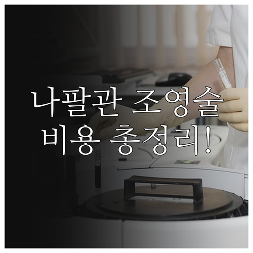 자궁난관조영술 병원 규모별 예상 비용..