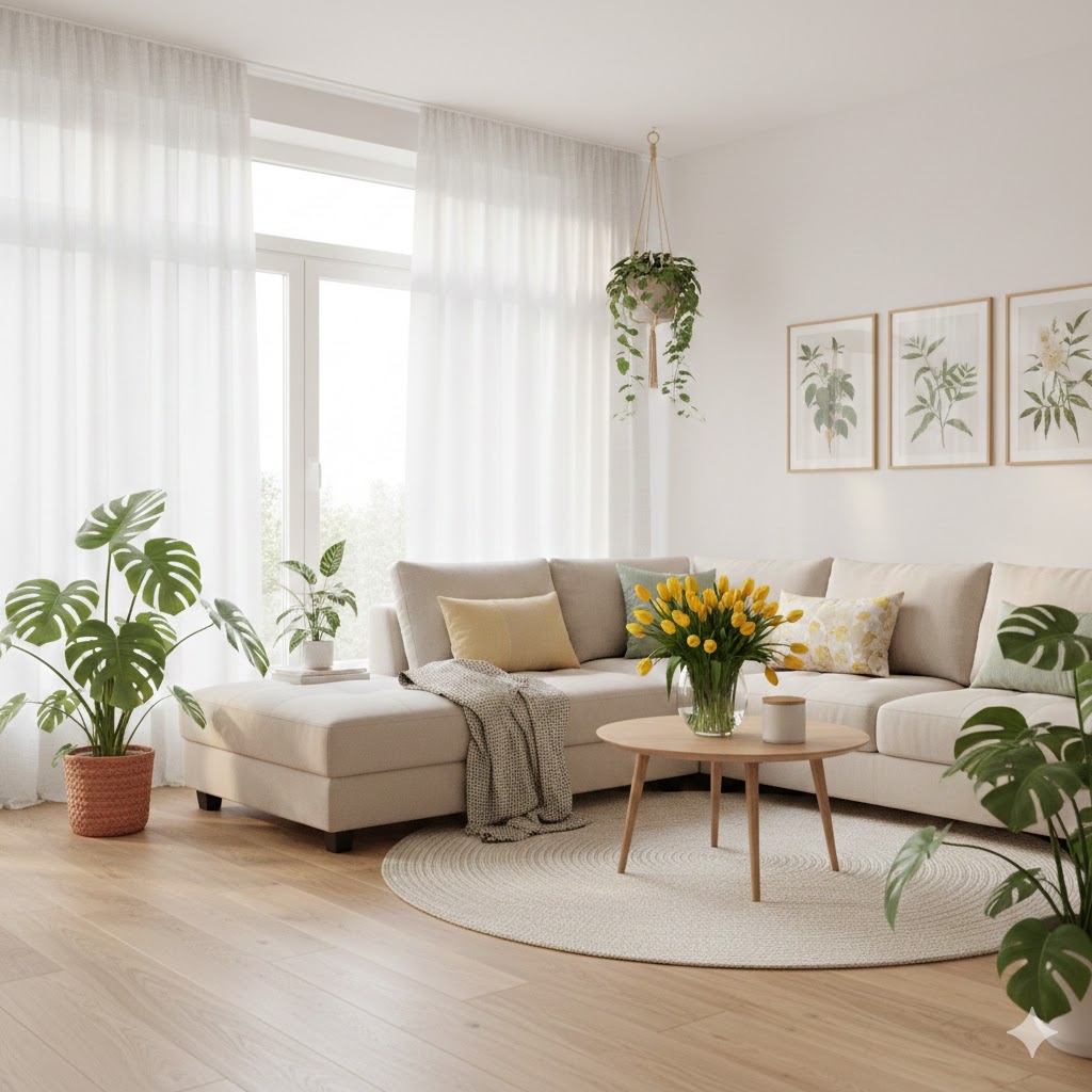 새봄 맞이 실내 DIY 인테리어