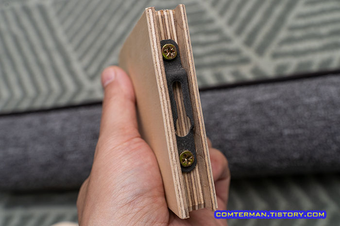 딱폴 자작나무 브라켓 걸이