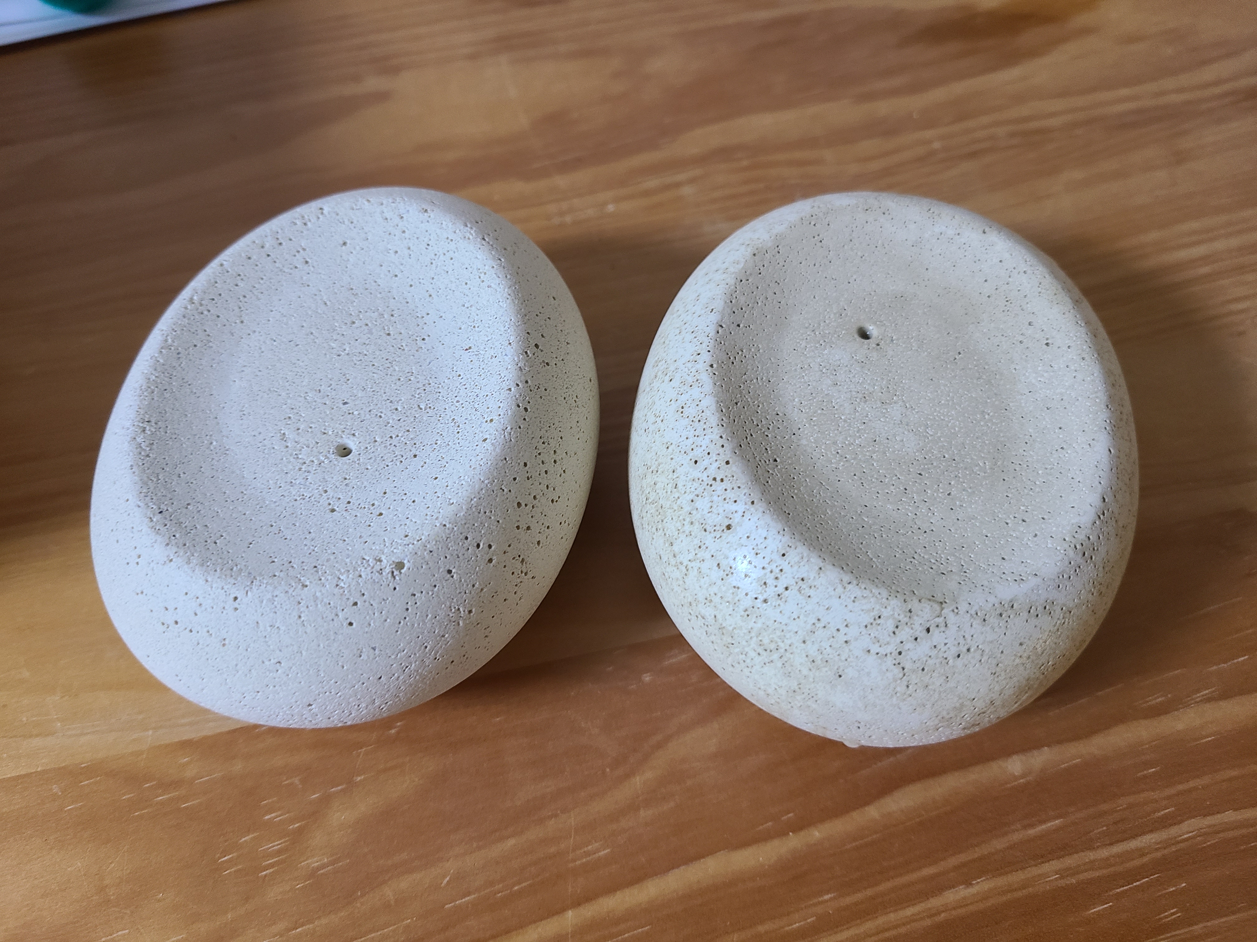 플라쳐 인센스 홀더를 물에 씻은 모습