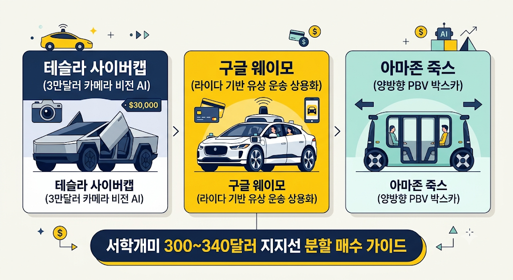 로보택시 경쟁사 비교
