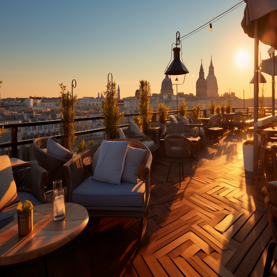 서울 루프탑 카페 관련 사진