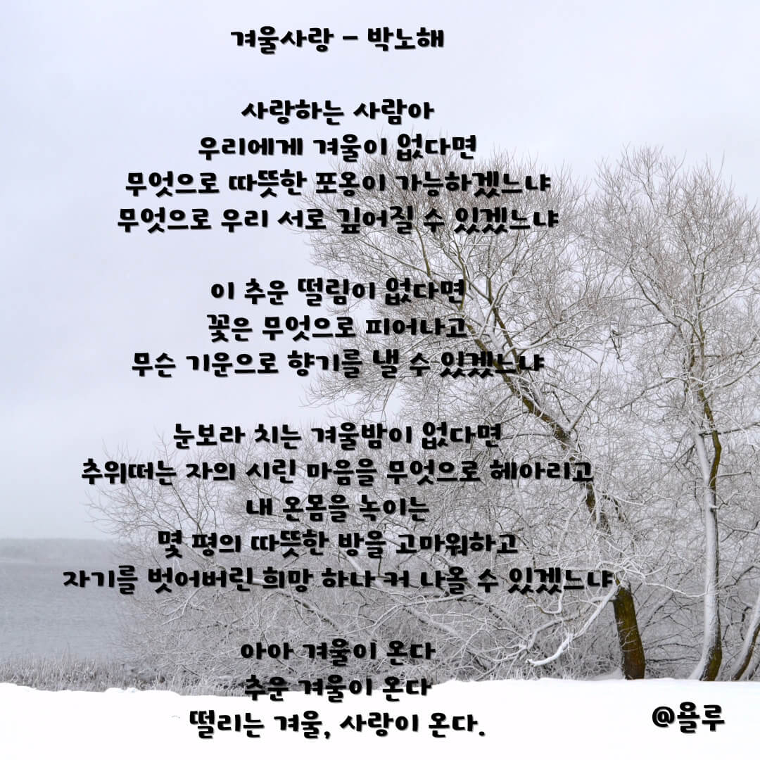 겨울-시-모음,-겨울-예쁜-시-이미지-모음