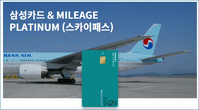 삼성 MILEAGE PLATINUM 카드