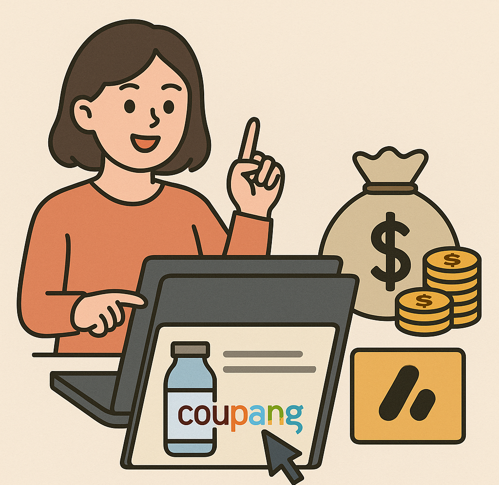 애드센스 vs 쿠팡 파트너스 관련 사진