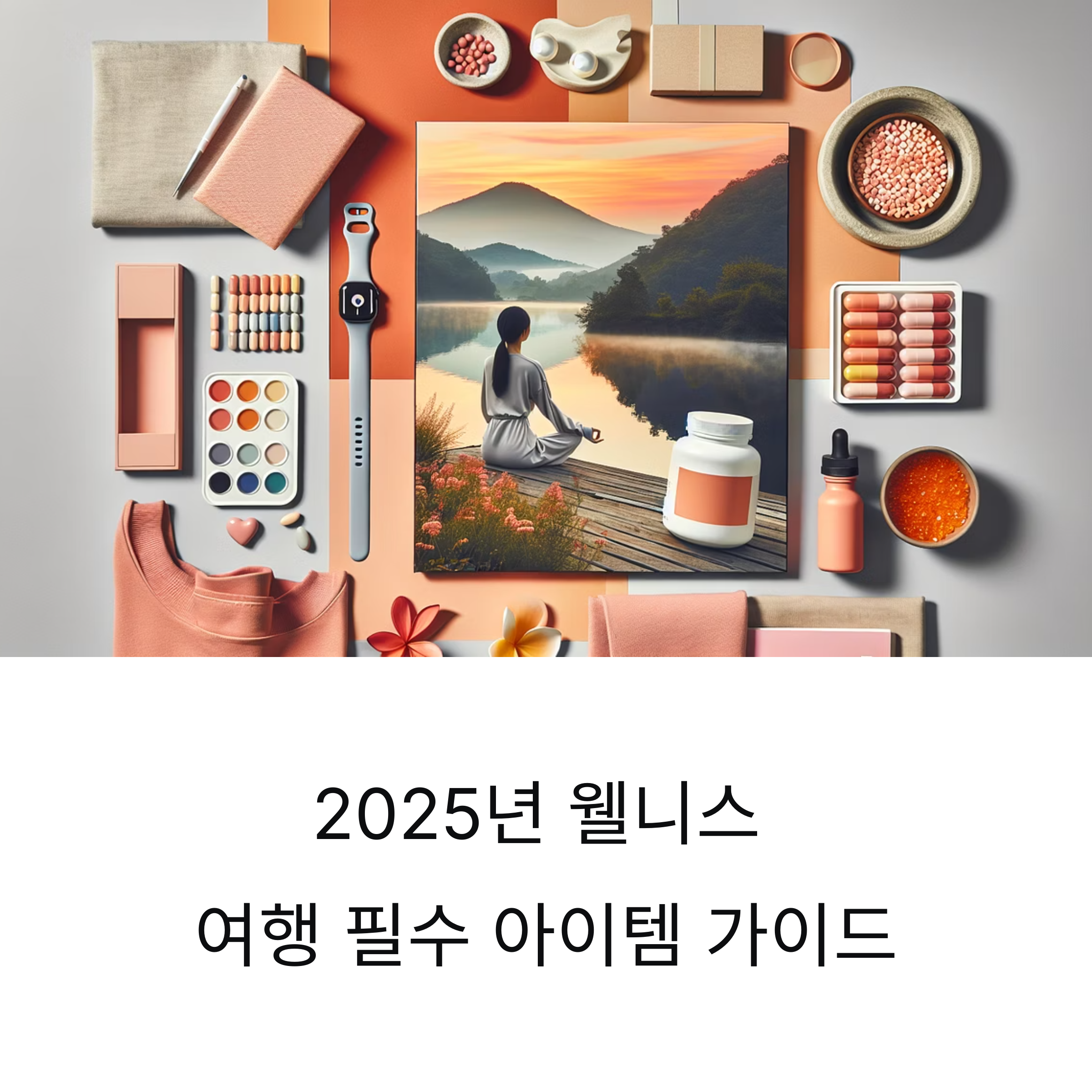 2025년 웰니스 여행 필수 아이템 가이드: 건강과 힐링을 위한 완벽 준비법