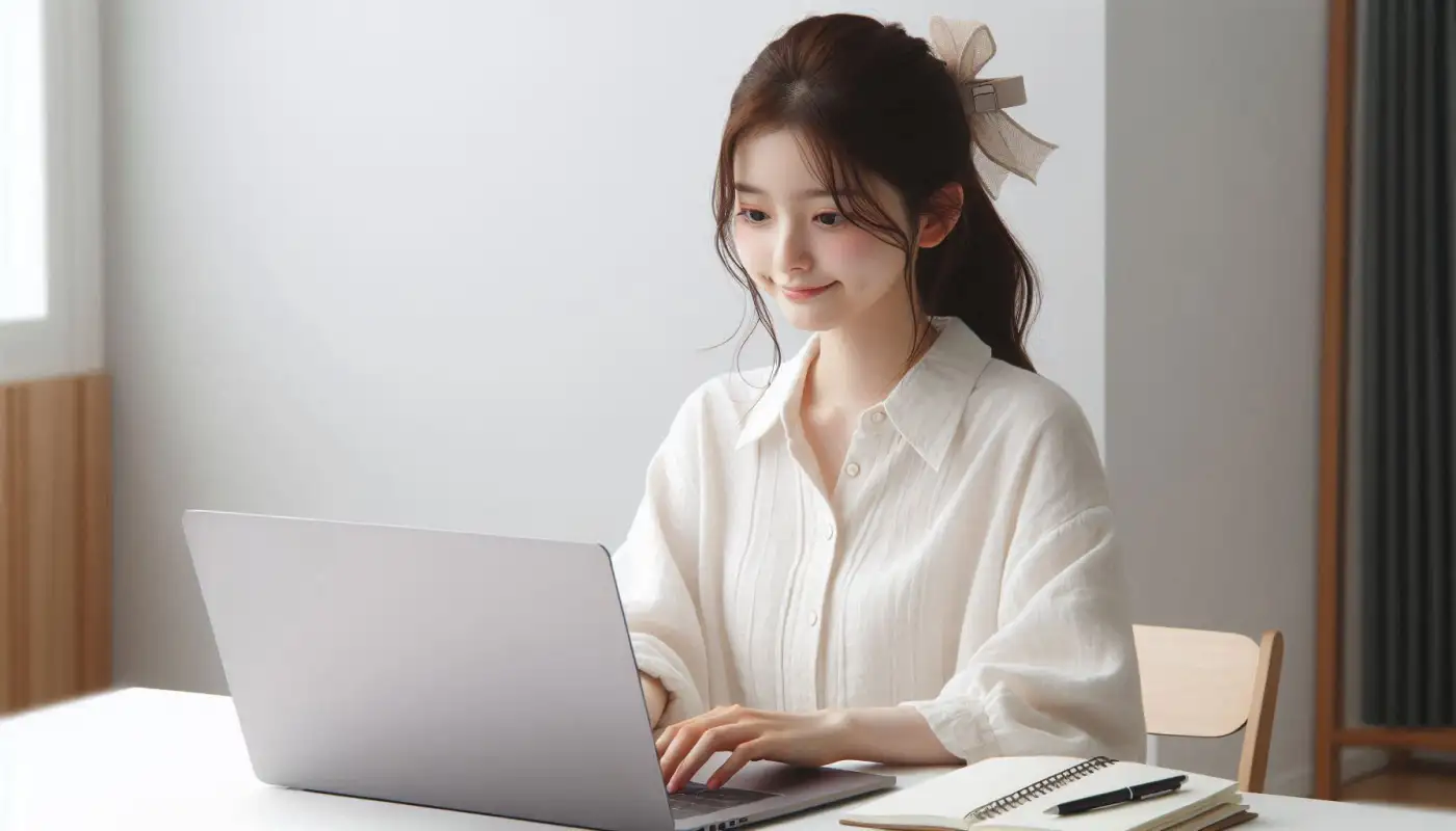 카르다노-시세를-알아보고-가상자산을-관리하는-여성의-모습