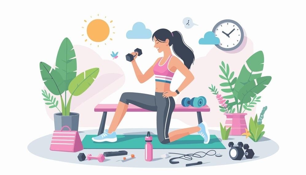 아침 운동 vs 저녁 운동 사진 첨부