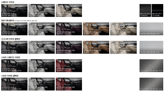 2023 G70 슈팅브레이크 성능 / 내부 외부 디자인