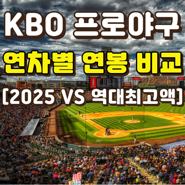 야구장 모습이에요.