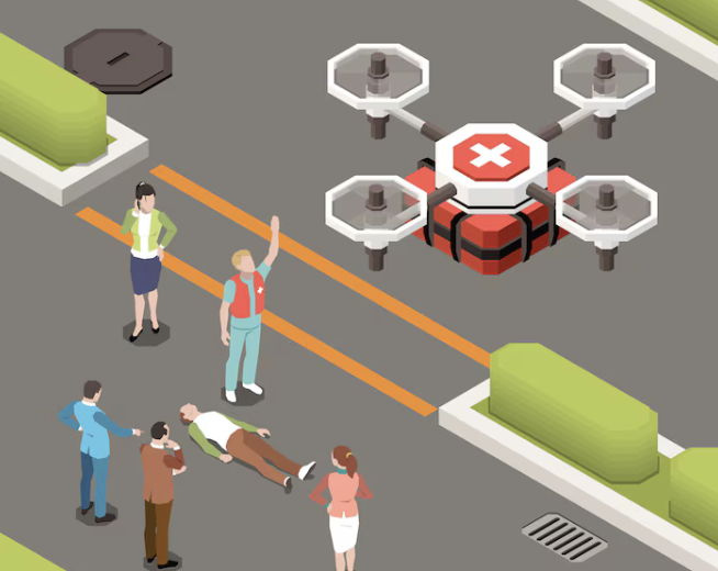 헬스케어 드론 서비스, 시골 마을에도 도착하는 의료지원 미래