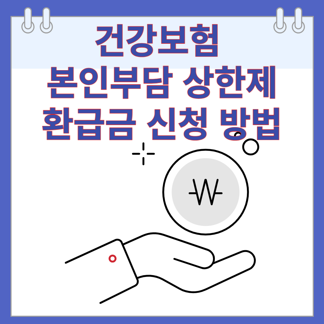 건강보험 본인부담 상한제 환급금 신청 방법